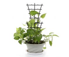 JYCRA Soporte para Plantas trepadoras, Paquete de 6, 12 Unidades para Plantas de jardín, Maceta de Enrejado para Plantas trepadoras para Plantas trepadoras y Vid