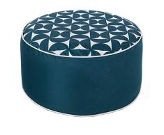 Puff de jardín Verde de poliéster Impermeable Pop para terraza Garden - LOLAhome