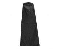 Essort Funda Protectora de Parasol Poliéster, Funda para Sombrilla de Playa, Rayos UV para Parasoles de Jardín, Aplicable al Paraguas de Jardín al Aire Libre de 1.8 a 3.5 m, 190 × 26 × 57cm, Negro