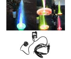 SimpleLife AC 220V 3W Sumergible Bomba de Agua LED Fuente del Acuario Fish Pond Tank Enchufe de la UE