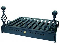 Imex El Zorro 10917 - Parrilla para chimenea con cajón (46 x 36 cm)