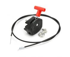 Alamor Universal 142Cm 56 Pulgadas Del Cable Del Acelerador Y La Palanca Del Estrangulador Para Cortacésped Lawn Mower