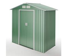 wasabi Lightgreen S Caseta metálica Verde para Almacenamiento 2,2 m2,