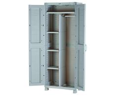 Plastiken-Armario escobero 70cm color haya