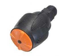 TuToy Plástico De 360 Grados Riego Rotatorio Aspersión De Boquilla De Jardín Césped Tierras De Riego Suministros De Irrigación