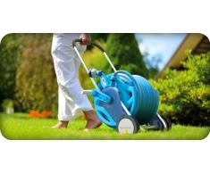 Celda rápido 5901828856716 50 ft Soporte de Carrete de Manguera de jardín, Azul, 6 x 6 x 0,1 cm