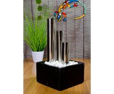 Köhko Tango - Fuente Decorativa con iluminación LED en macetas de Piedra