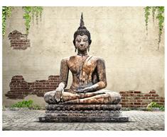 Diseño de Buda de Estatua de la - en varios tamaños a elegir - Papel pintado como papel o de libre de PVC, olor, respetuoso con el medio ambiente Impresión de látex - sin diseño de carteles de papel pintado con imagen de papel