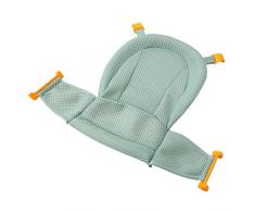 LINNUO Asiento Baño del Bebé Accesorios de Baño Recién Nacido Hamaca de Baño Red de Soporte para Bañera Baño de Seguridad Bebé (Verde)