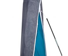 Purovi Garden, Funda Protectora Premium para Sombrilla de Sol con Bastón y Cremallera, Gris, Ø 300cm