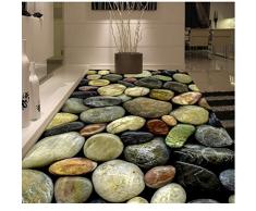 MSCLY Fondo De Pantalla De Colores Empedrado Baldosas De Piso Suelo Moderno Personalizado Piso 3D Mural200X140Cm(78.74X55.12 In)