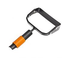 Fiskars Extractor de malas hierbas, Cabezal de herramienta QuikFit, Longitud: 25 cm, Largo: 15,5 cm, Cuchilla de acero, Negro/Naranja, QuikFit, 1000738