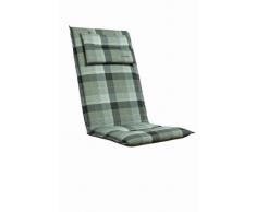Kettler 0309401-8725 - Cojín para sillas de exterior (plegable), color gris
