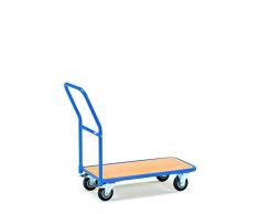 MTTBCCT2 Carro Transporte, sin Borde Tubular, 125 mm Ruedas Diámetro, 850 mm x 450 mm Plataforma