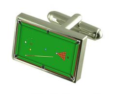 Mesa de billar Plata 925 Gemelos Boxed