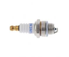 Manyo - Bujía de encendido para cortacésped L7T de acero sólido para cortasetos, ventiladores, motosierras, desbrozadoras, cortacésped, accesorios