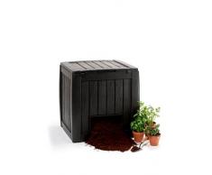 Keter A-1613-1 548584 Compostador, marrón oscuro, 340 L