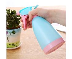 Kentop Spray Botella de Mano Impresión Agua de Spray regadera para Flores de riego Jardín Planta Plástico regadera, PP, Blanco, 21 cm