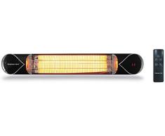 Gabarrón - Calefactor infrarrojo IFC-2000 de lámpara de Fibra de Carbono para Interior y Exterior. Radiadores Infrarrojos de Calor instantáneo. 2000W.