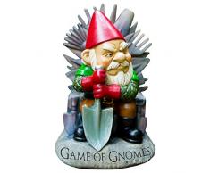 Gnomo Enano de jardín bajo el tema Game of Thrones