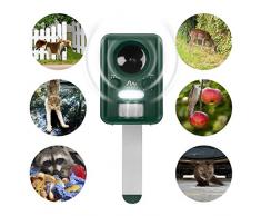 Gardigo 60058 - Repelente Solar Ultrasónico; Ahuyentador de perros, gatos, aves e zorros