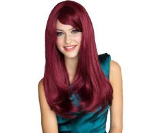 Color Beige Annabelle de las pelucas un número muy color rojo y negro de corte de afeitar, diseño de cara de marco de madera de estilo cuidado de la peluca: de puerta 240 G