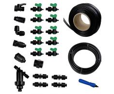 Bavicchi Ortogoccia Kit Sistema de Irrigación, Negro, 10x5x3 cm