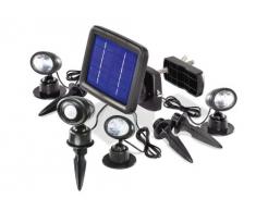 Esotec 102144 Trio PIR - Focos solares con sensor de movimiento