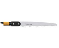 Fiskars Sierra recta, Longitud: 52 cm, Acero templado, Negro/Naranja, 1000692