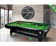 SIMBA Mesa Billar 7ft Americano Asas TAPIZADO Verd Accesorios INCLUIDOS Juego 188 x 96
