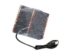 funihut - Lámina de calefacción USB de Fibra de Carbono por Infrarrojos, 5 V, USB, Calefactor eléctrico Warm Pad para Alfombrilla de ratón y Calentador de pies