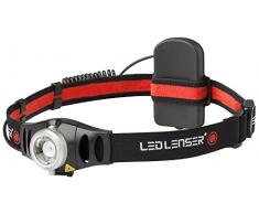 LED Lenser H5 7495 - Linterna frontal, color negro, rojo