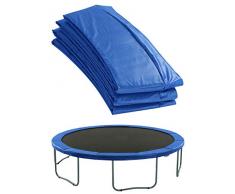 Upper Bounce - Cubierta de Protección para Bordes de Repuesto (Cubre Resortes Muelles) para Cama Elástica Trampolín Redondo 4.57 m - Cerco 25.4 cm - Azul