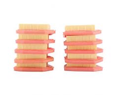 10pcs Cortadora de Césped Filtro de Aire Máquina de Siega Accesorios de Corte de Césped Piezas de Repuesto Herramienta de Jardín para Stihl Fs410 Fs460 Fs260 Fs260 Fs360 Trimmer