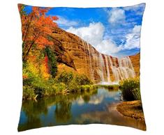 Roca cascadas - Funda de cojín (18