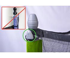 Kangui - Trampolín -Cama elástica de jardín diametro 365 cm con red de seguridad - Juego aire libre certificado CE - Jumpi ZEN 360