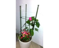 Fansport 2PCS 17.72 '' Apoyo A La Planta Trepadora De Anillo De Soporte De Planta