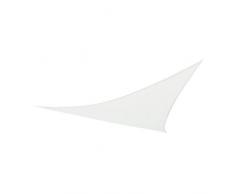 Aktive 61016 Toldo Vela Triangular con protección UV50, Blanco, 360 x 360 x 360 cm