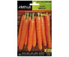 Batlle 016101g25 - Semillas de Zanahoria Nantesa 5 Cilindro, 25gr