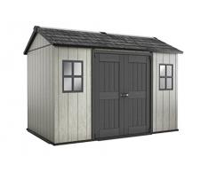 Keter - Caseta de jardín exterior Oakland 1175 SD, Color gris
