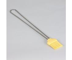 GSD 32 019 Silicio Barbacoa cepillo con mango de acero inoxidable, 38 cm