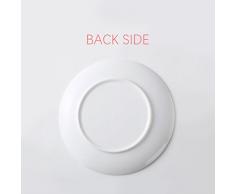 DIYthinker Molino de Viento en Holanda Decorativo de Porcelana Placa de Postre 8 Pulgadas Cena-Regalo 21cm de diámetro