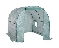 HOMCOM Outsunny Invernadero caseta 250 x 200 x 200 Jardin terraza Cultivo Plantas semilla Nuevo