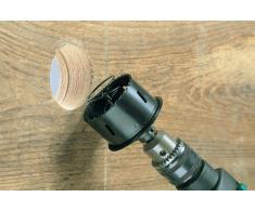 Wolfcraft 2158000 - Sierra de corona, para madera, plástico, yeso laminado profundidad de corte 40 mm Ø 68 mm con muelle expulsor