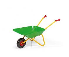 ROLLY TOYS 271900 - Carretilla de Metal, Color Amarillo/Verde