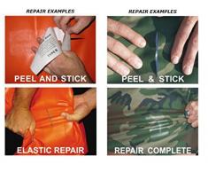 Tear ayuda tipo una tienda de campaña toldo cometa barco velero tela adhesiva reparación parche