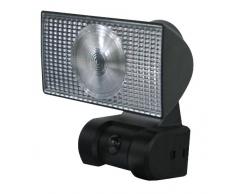 Stellar 1125 Wall Stream - Reflector solar de pared (luz blanca con 150 lm, led de alto rendimiento con 3 sensores infrarrojos de movimiento), color blanco