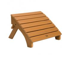 Highwood Colección Adirondack Reposapiés Plegable, Teca, 50.2x47x31.7 cm