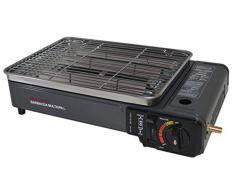 Butsir Barbacoa a cartucho multigrill, Negro, COCH0011
