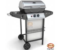Ruta BBQ – Barbacoa de gas (con placa de cocina de acero inoxidable
